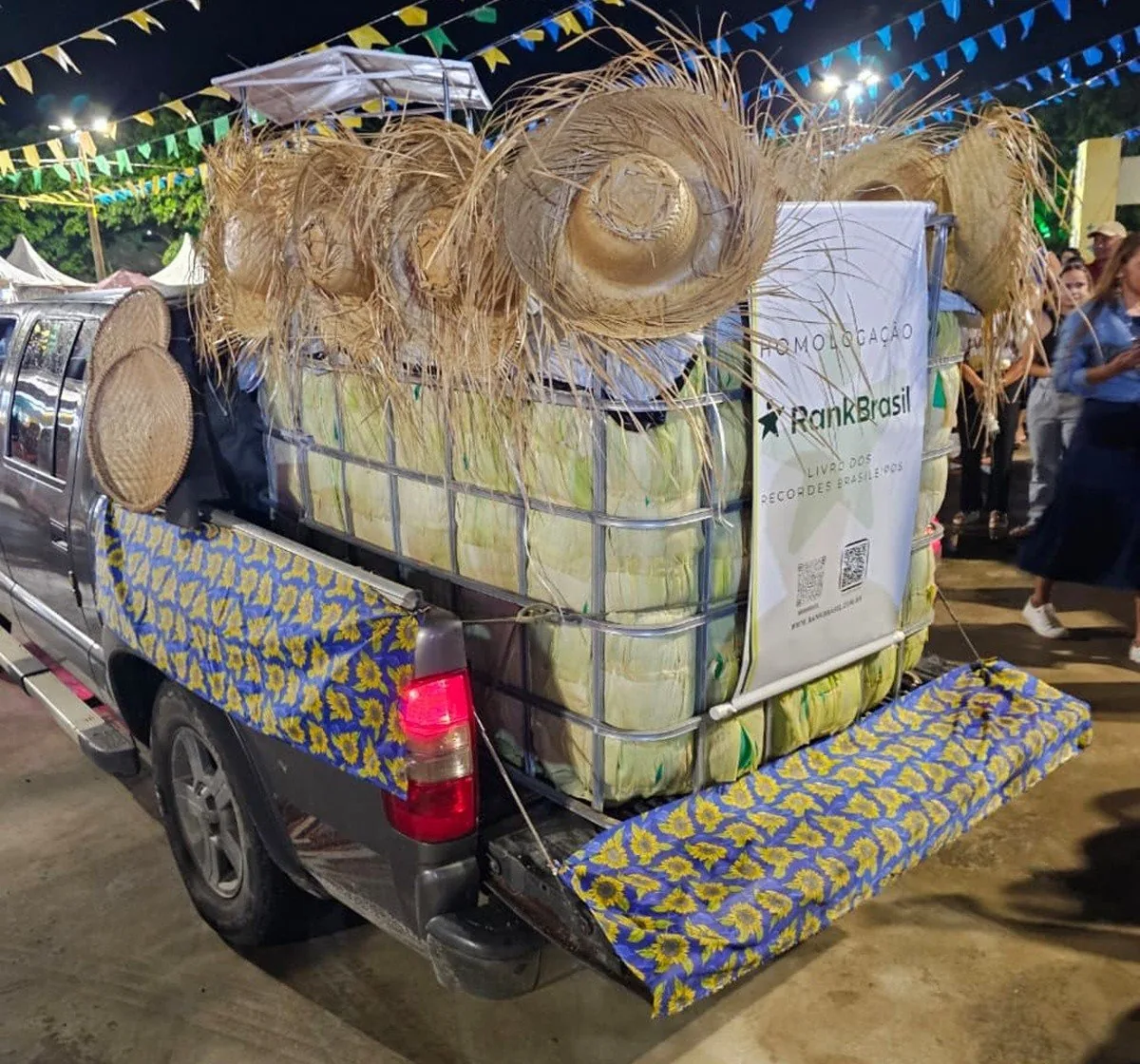 Caaporã, na Paraíba, estabelece recorde com a maior pamonha do Brasil
