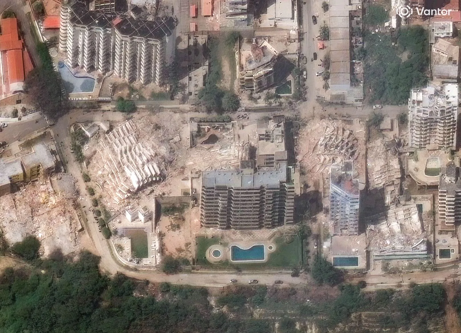 Destruição dos terremotos na Venezuela é revelada por imagens de satélite