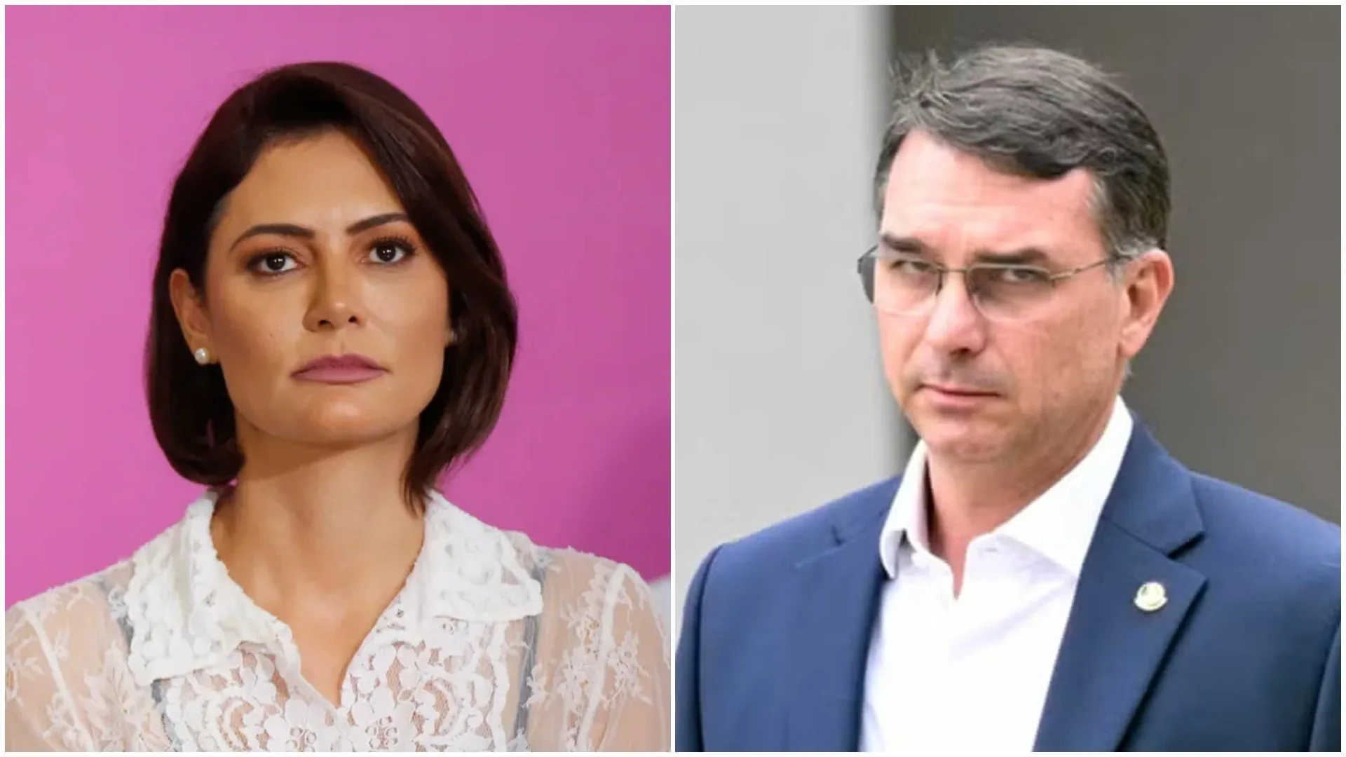 Michelle Bolsonaro minimiza atrito com Flávio e destaca união para eleições