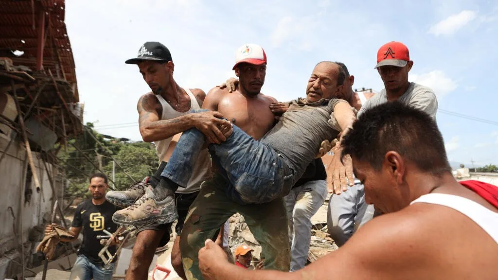 Venezuela busca sobreviventes após terremotos e aguarda ajuda internacional