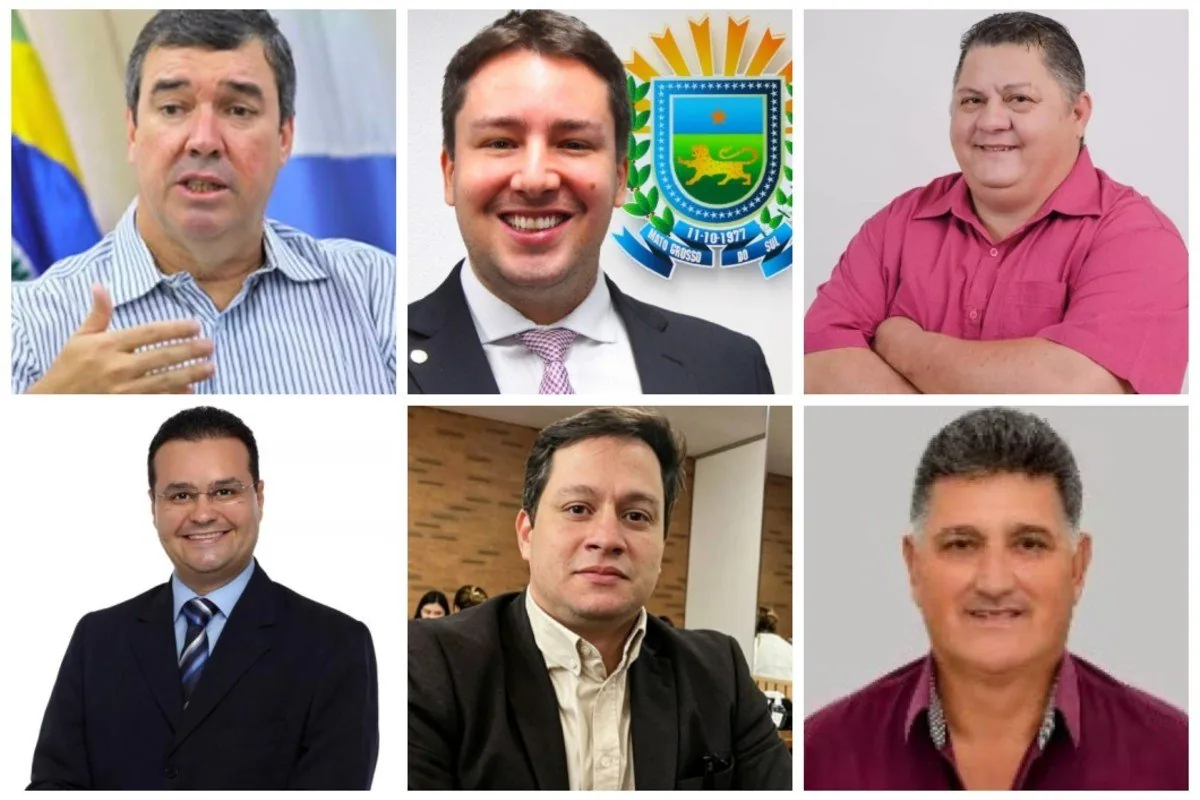 Pré-candidatos ao governo de MS se destacam na corrida eleitoral de 2026