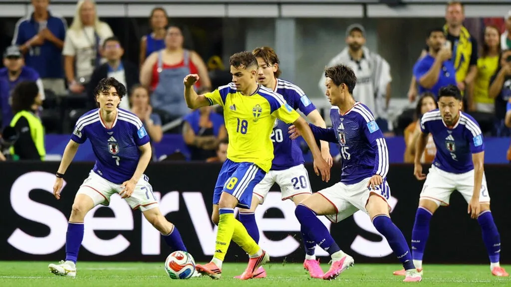 Copa do Mundo de 2026: Japão e Suécia empatam em final emocionante do Grupo F