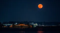 Lua Cheia de Morango iluminará o céu noturno na próxima semana