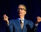 Trump renaming fiasco fuels jokes as Maher takes Kennedy Center’s Mark Twain prize