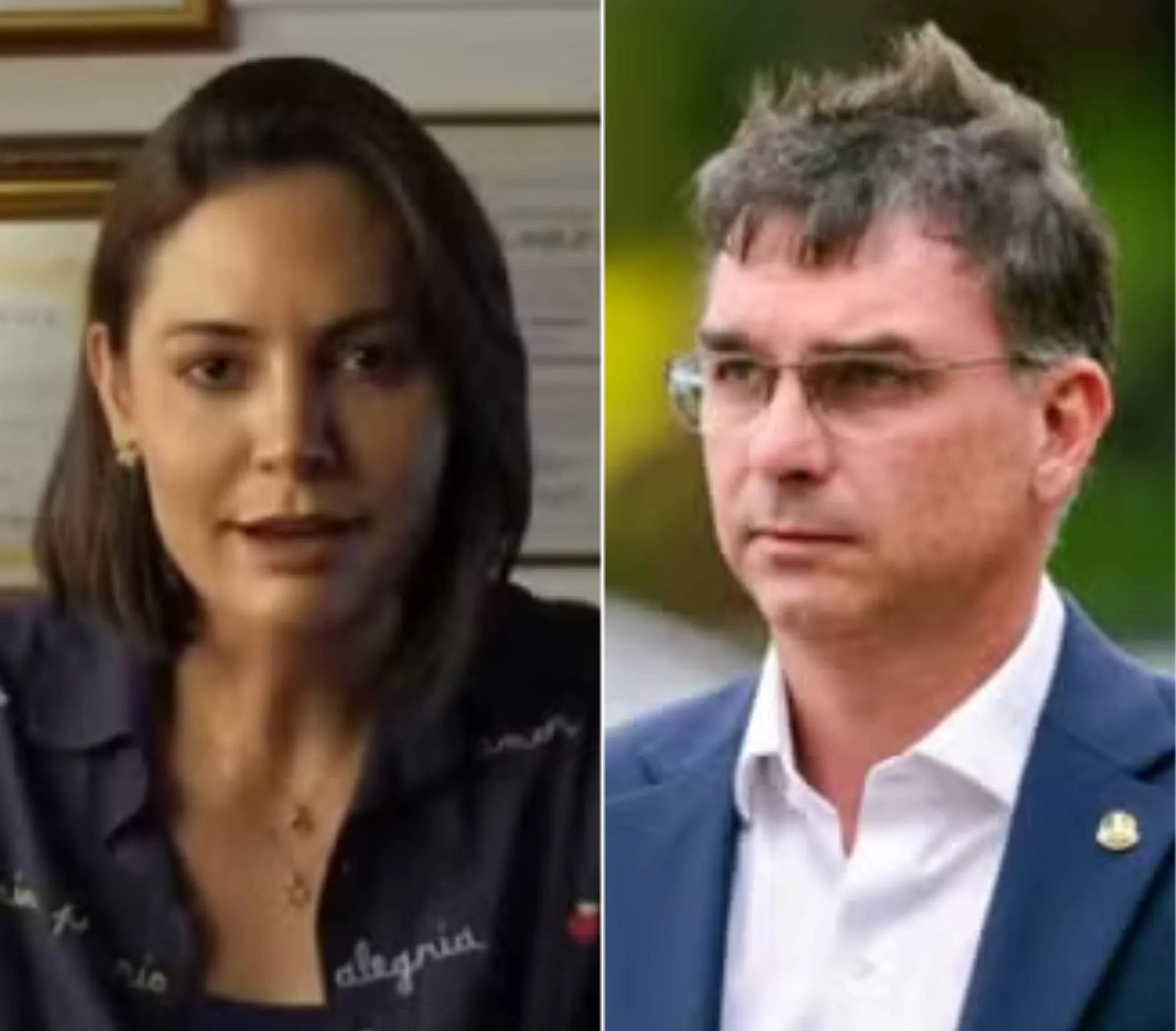 Crise familiar: Michelle Bolsonaro expõe racha com Flávio em vídeo