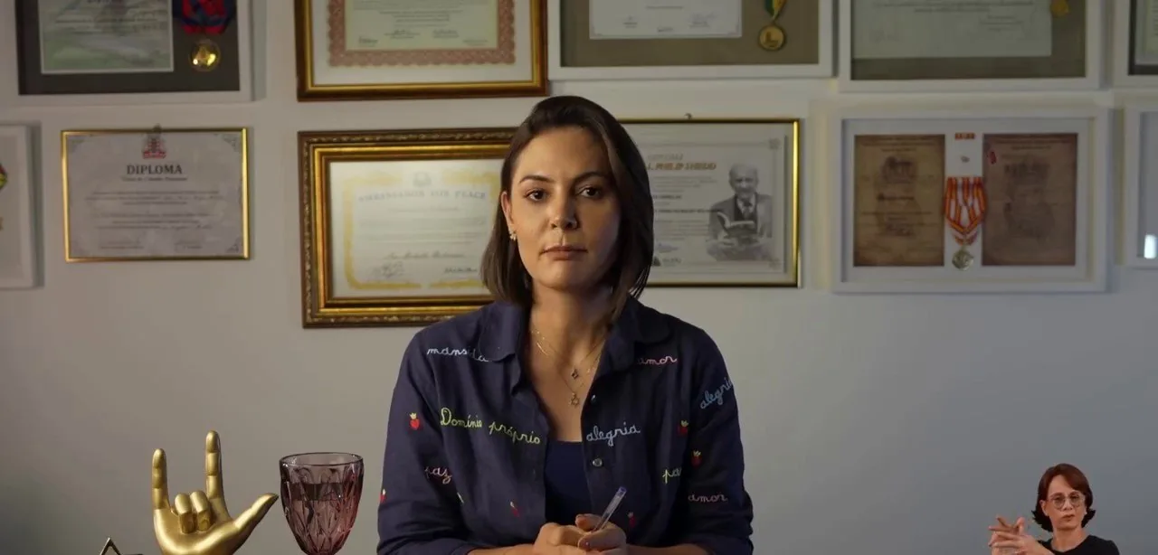 Michelle Bolsonaro expõe racha familiar em vídeo e gera repercussão política