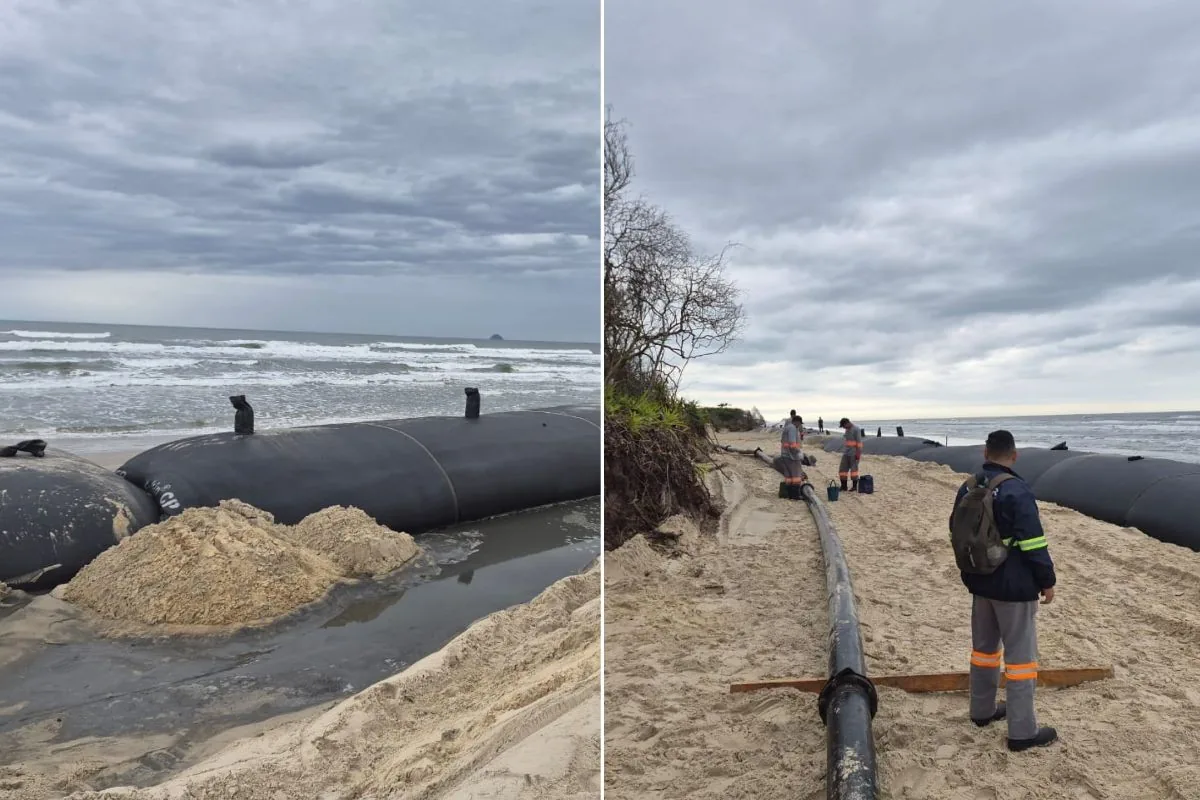 Governo de SP investe R$ 12 mi para impedir desaparecimento de areia em ilha