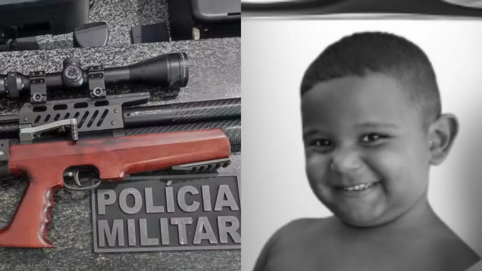 Criança de 3 anos baleada acidentalmente por familiar com arma de pressão morre em Teresina
