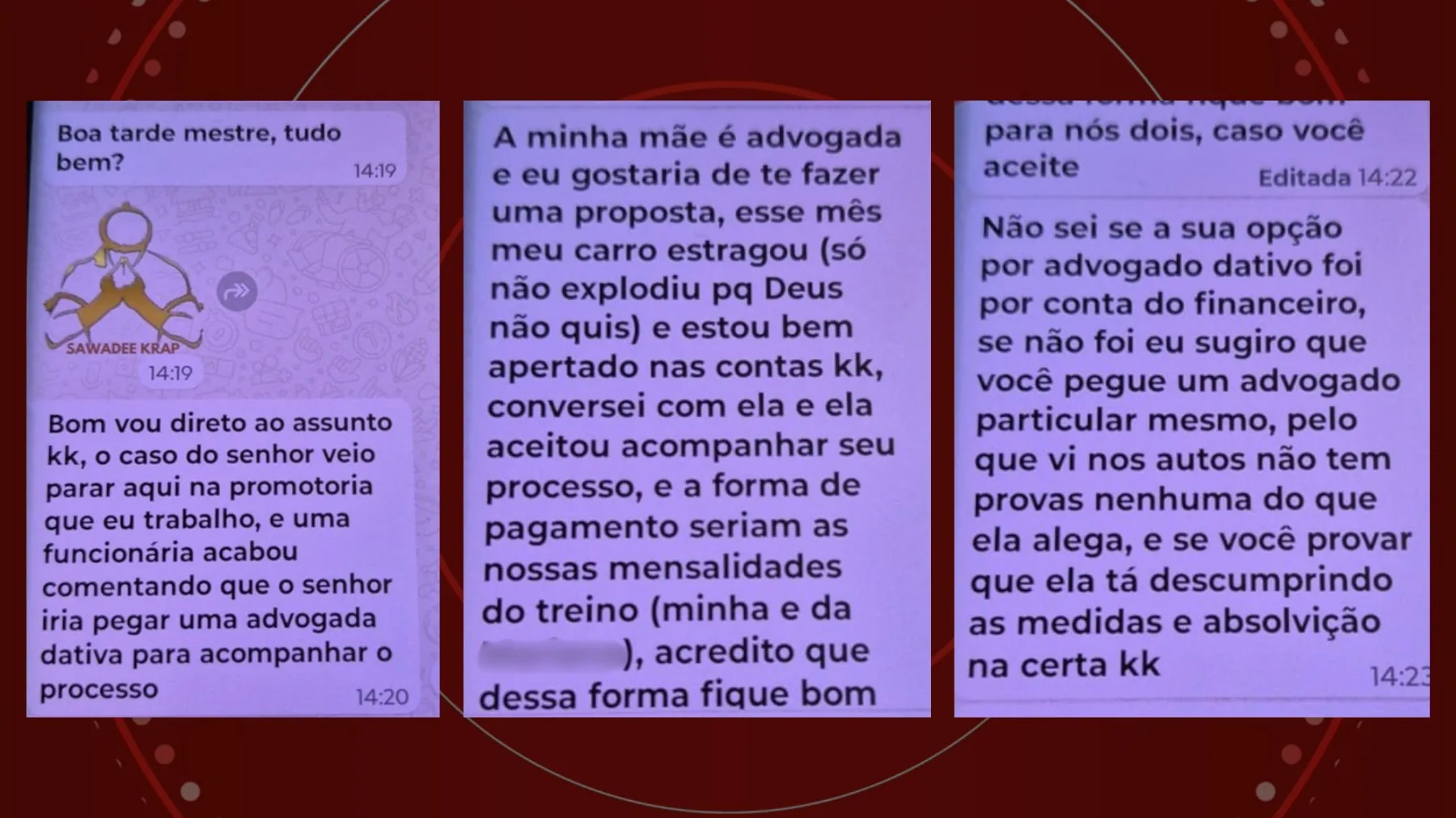 Estagiário do MP do Paraná que ofereceu vantagem a acusado em troca de academia grátis se tornou advogado um mês depois de ser demitido
