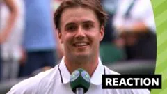 Arthur Fery avança às quartas de final de Wimbledon após vitória sobre Dimitrov