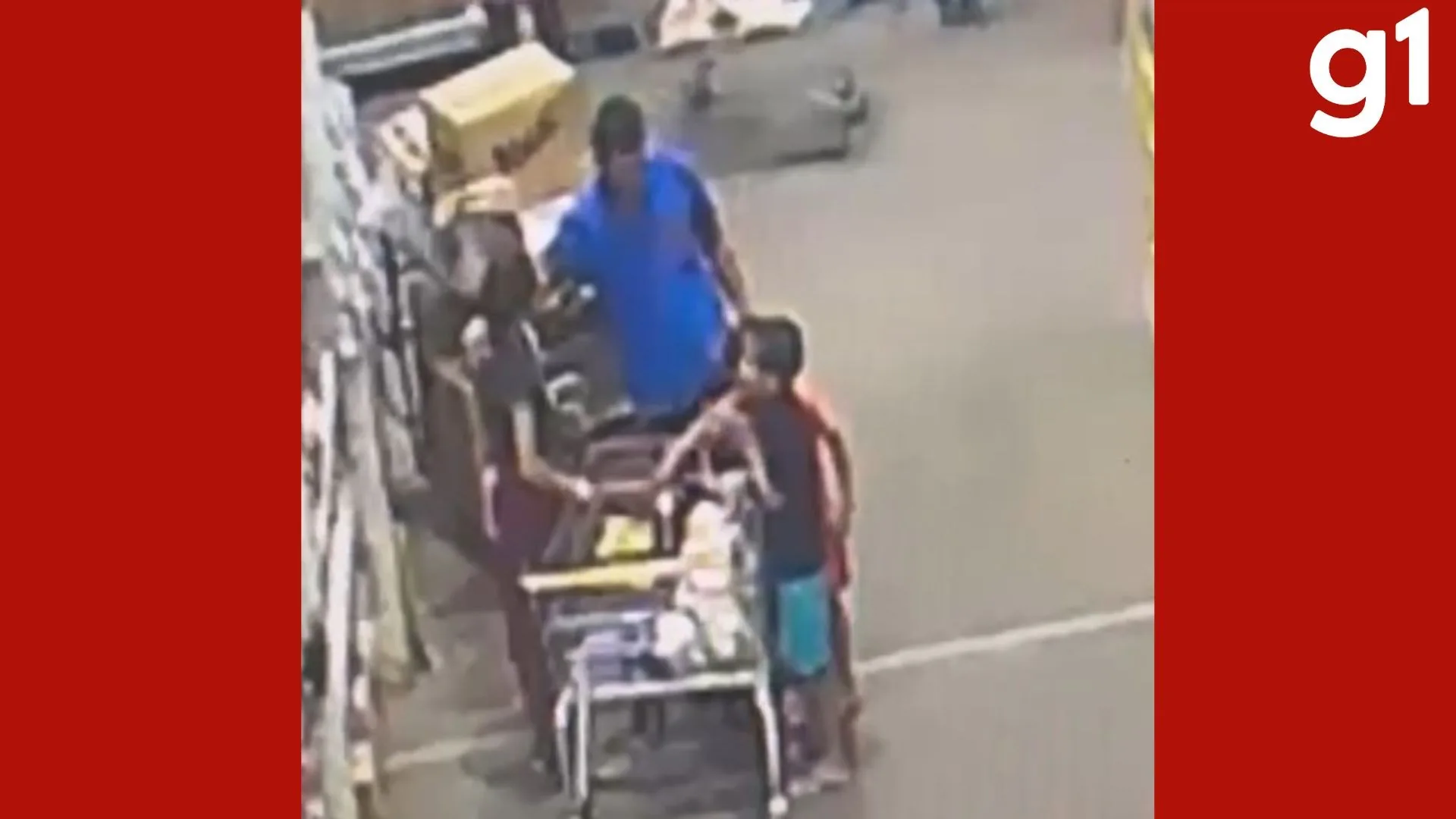 Homem é detido por suspeita de importunação sexual em supermercado de Cuiabá