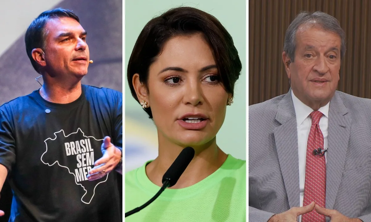 Valdemar diz que Michelle não quer participar de campanha de Flávio Bolsonaro e que ela pode desistir de disputa pelo Senado