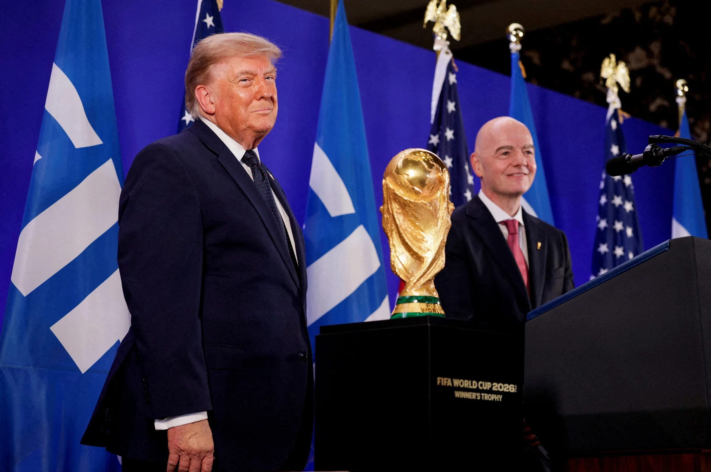 'Eles têm uma vida bem boa', afirma Trump sobre Messi e Cristiano Ronaldo