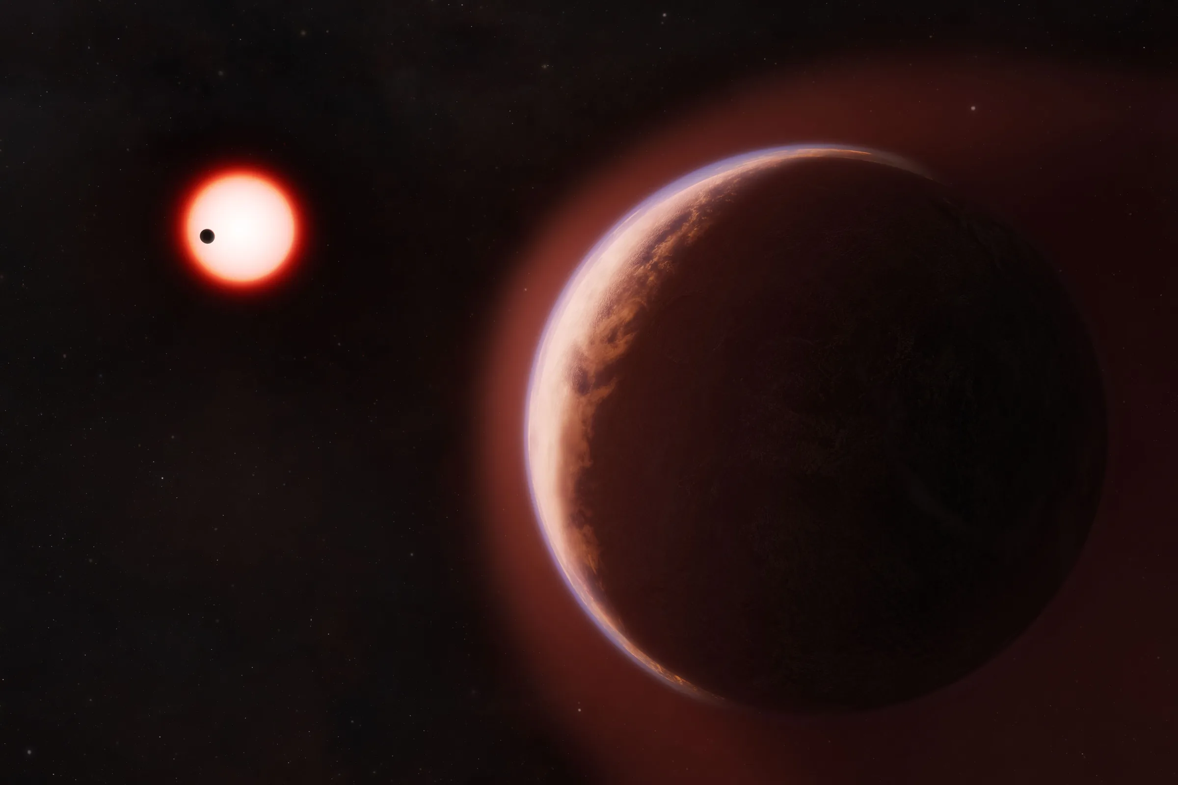 Astrônomos Confirmam Existência de Planeta Rochoso com Atmosfera