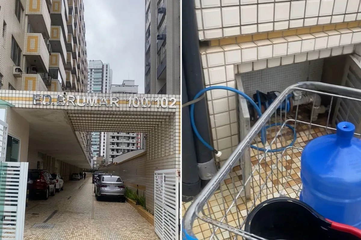 Contaminação por esgoto leva Vigilância Sanitária a intimar condomínio em Santos