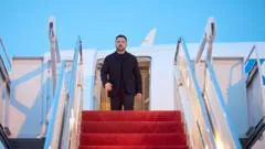 Zelensky se reúne com Trump para discutir defesa aérea da Ucrânia