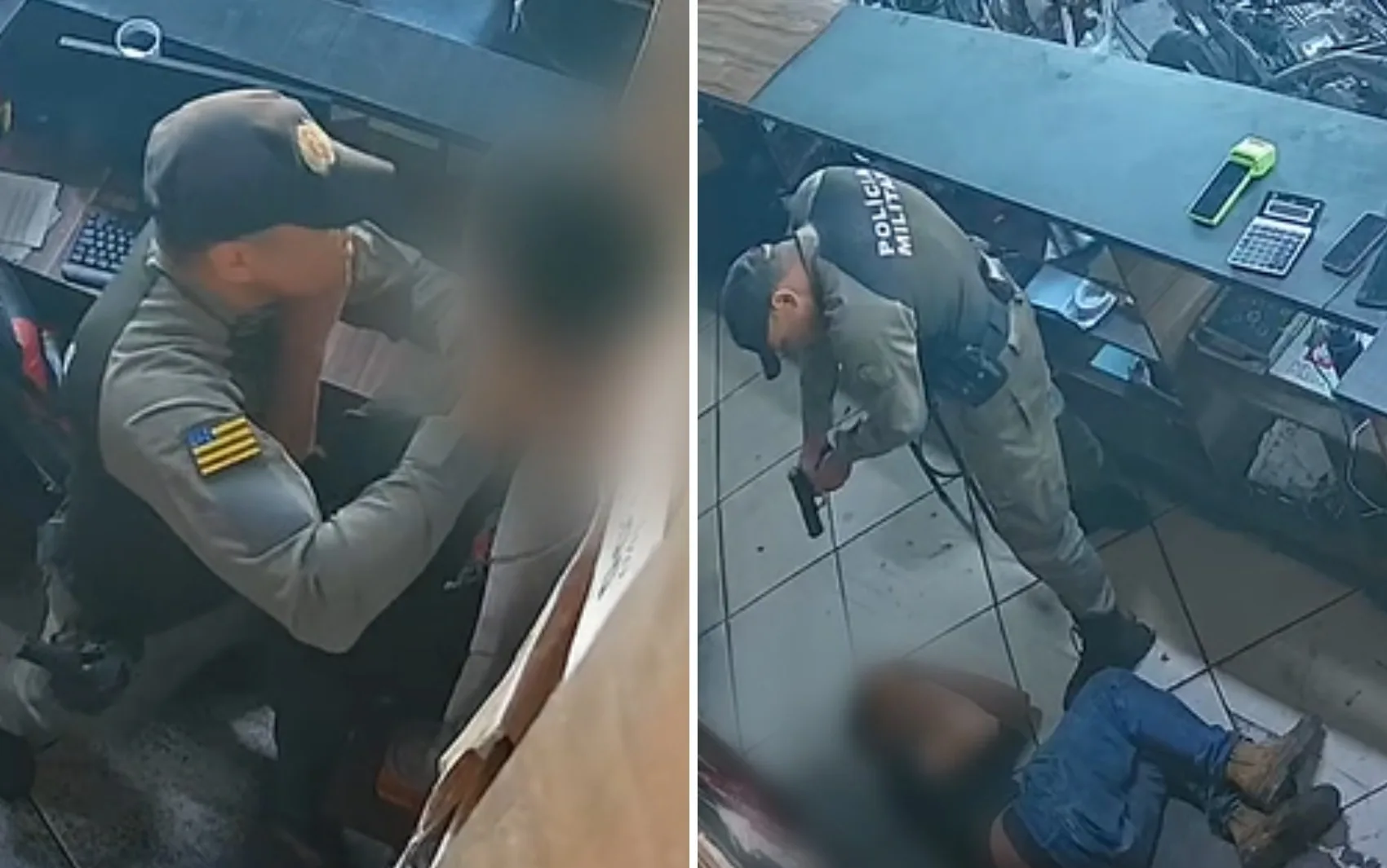 Policial é filmado agredindo adolescente em Goiás e faz ameaças