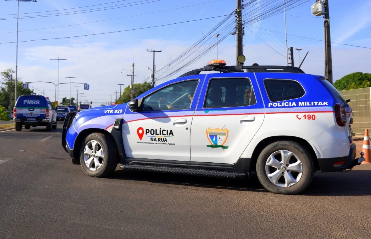 Dois jovens são detidos após fuga de abordagem policial em Boa Vista