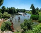 Almost 75% of England’s riverbanks ‘off limits’ to public, figures show