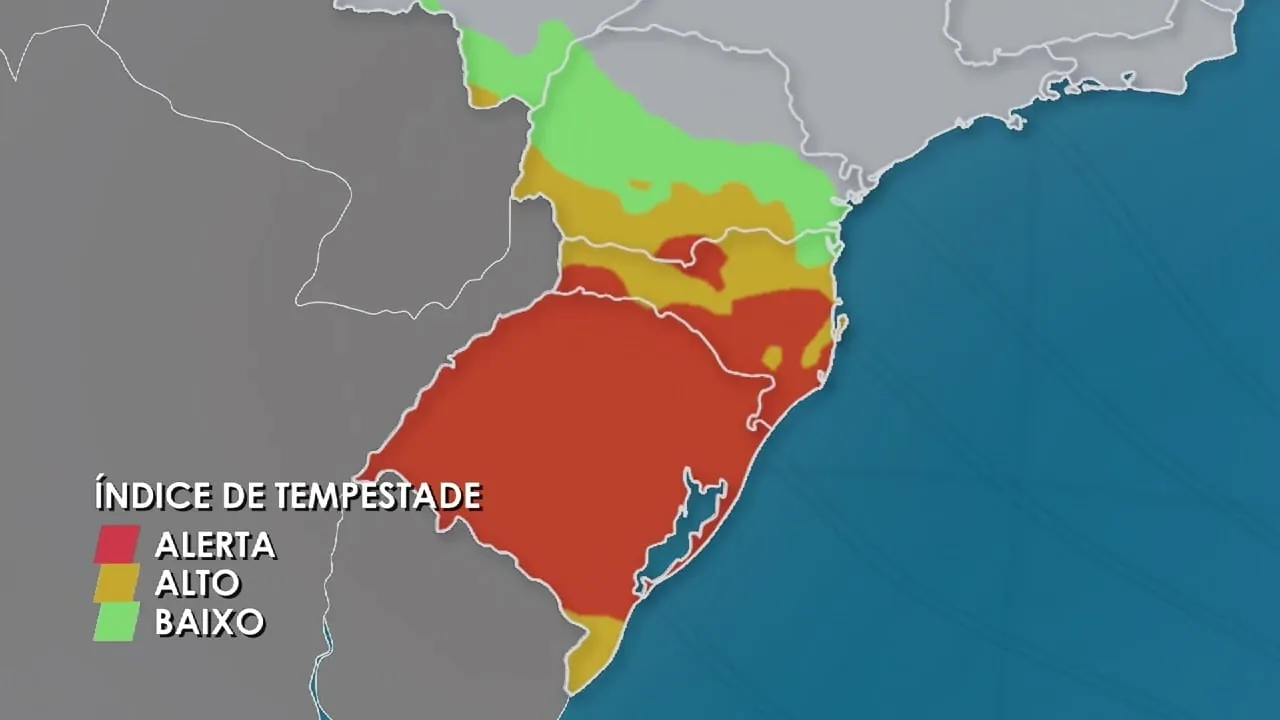 Frentes frias e ciclones causam alterações climáticas no Brasil