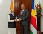 Modi recebe prêmio em Seychelles com polêmica sobre erros