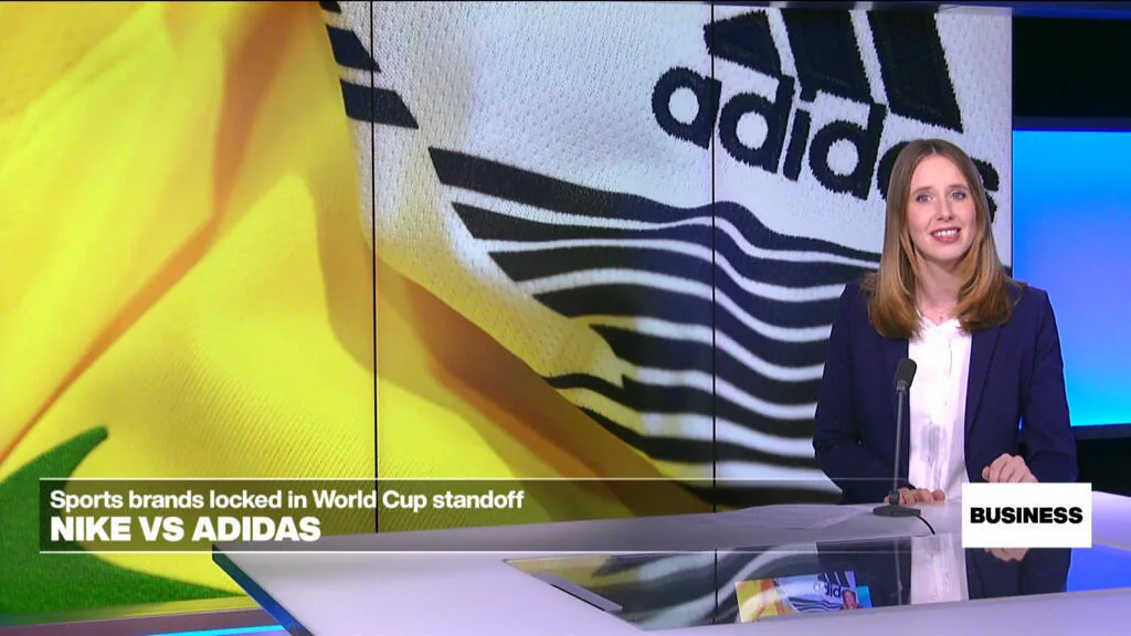 Nike e Adidas em confronto durante a Copa do Mundo