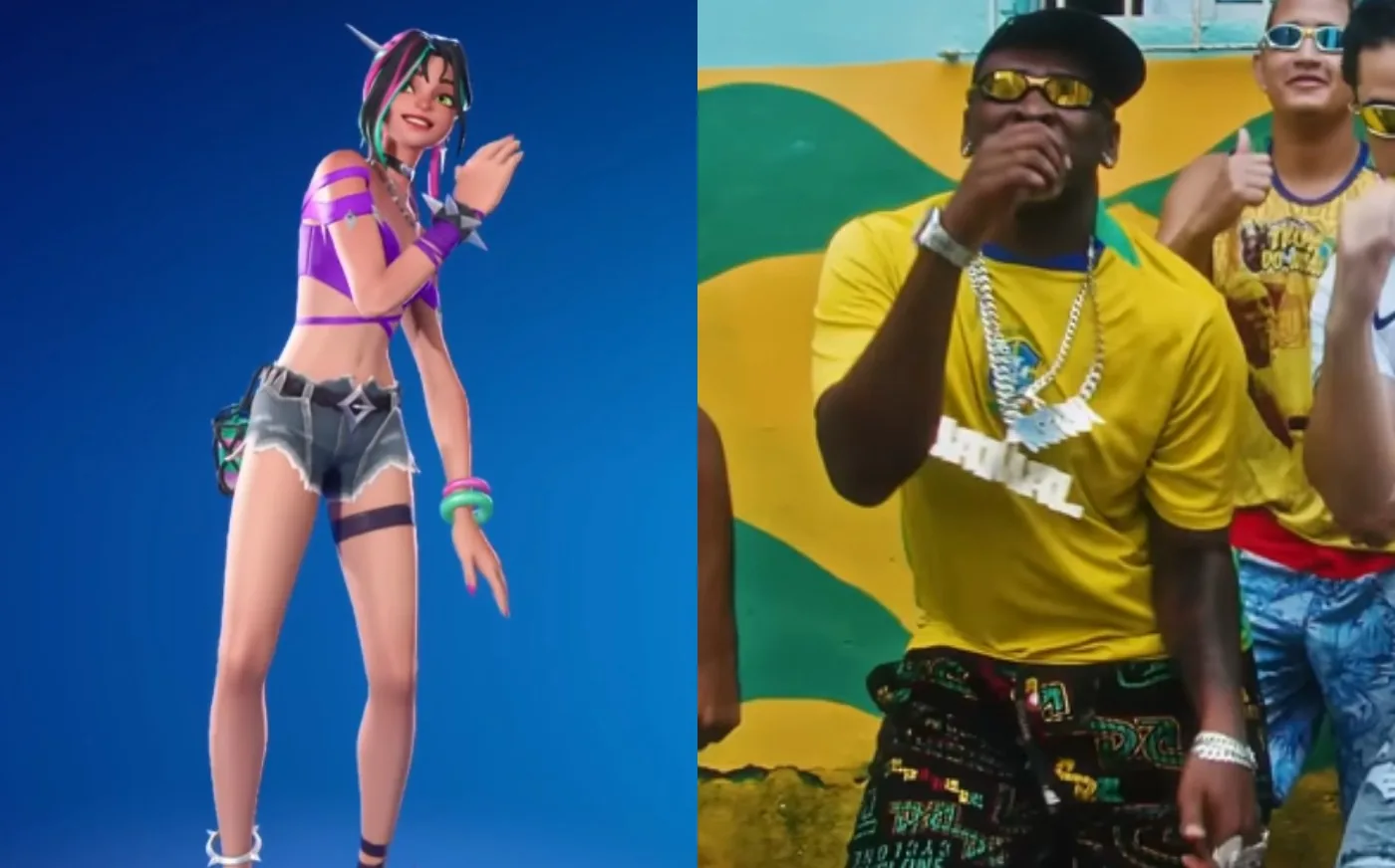 Jamal, do 'passinho', estreia como cantor e chega ao Fortnite