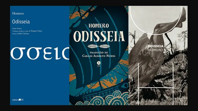 Base da cultura ocidental, a Ilíada e a Odisseia, de Homero, reverberam na obra de Virgilio, Camões e Joyce