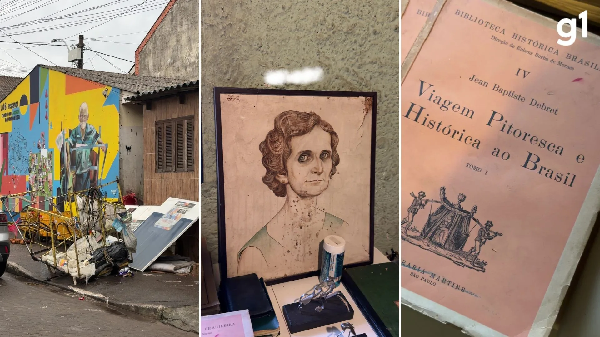 Obras de artistas renomados encontradas no lixo ganham museu em Porto Alegre
