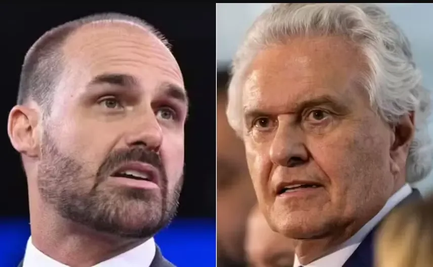 “Pateta da política brasileira”: Caiado ironiza Eduardo e aprofunda rompimento com clã Bolsonaro