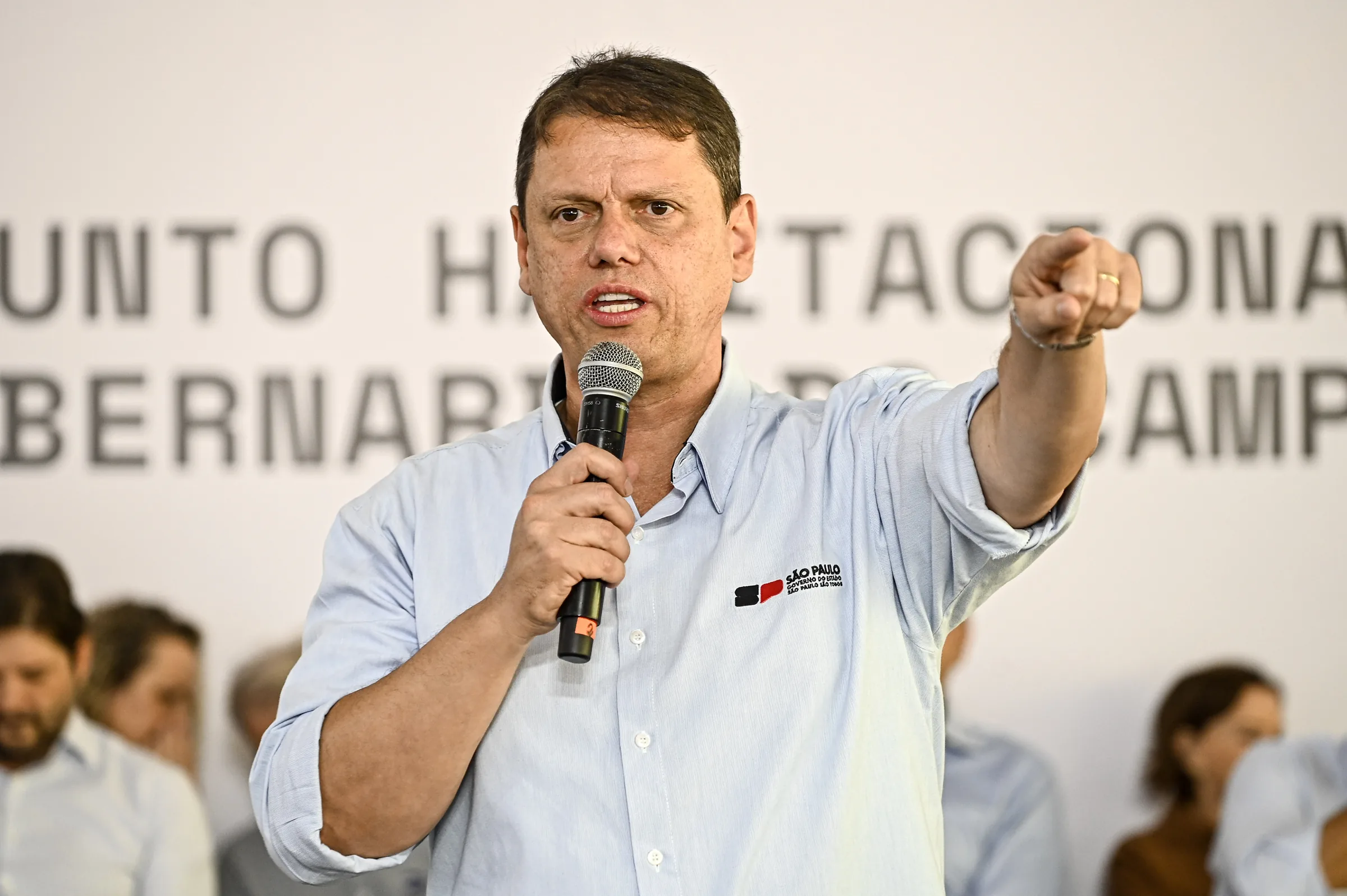 'Temos que negociar até a exaustão, até o limite', diz Tarcísio sobre tarifaço dos EUA