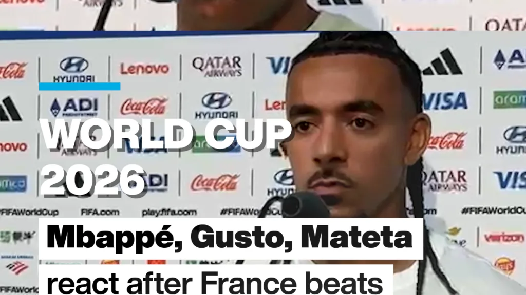 World Cup 2026: Mbappé, Gusto, Mateta react after France beats Sweden 3-0