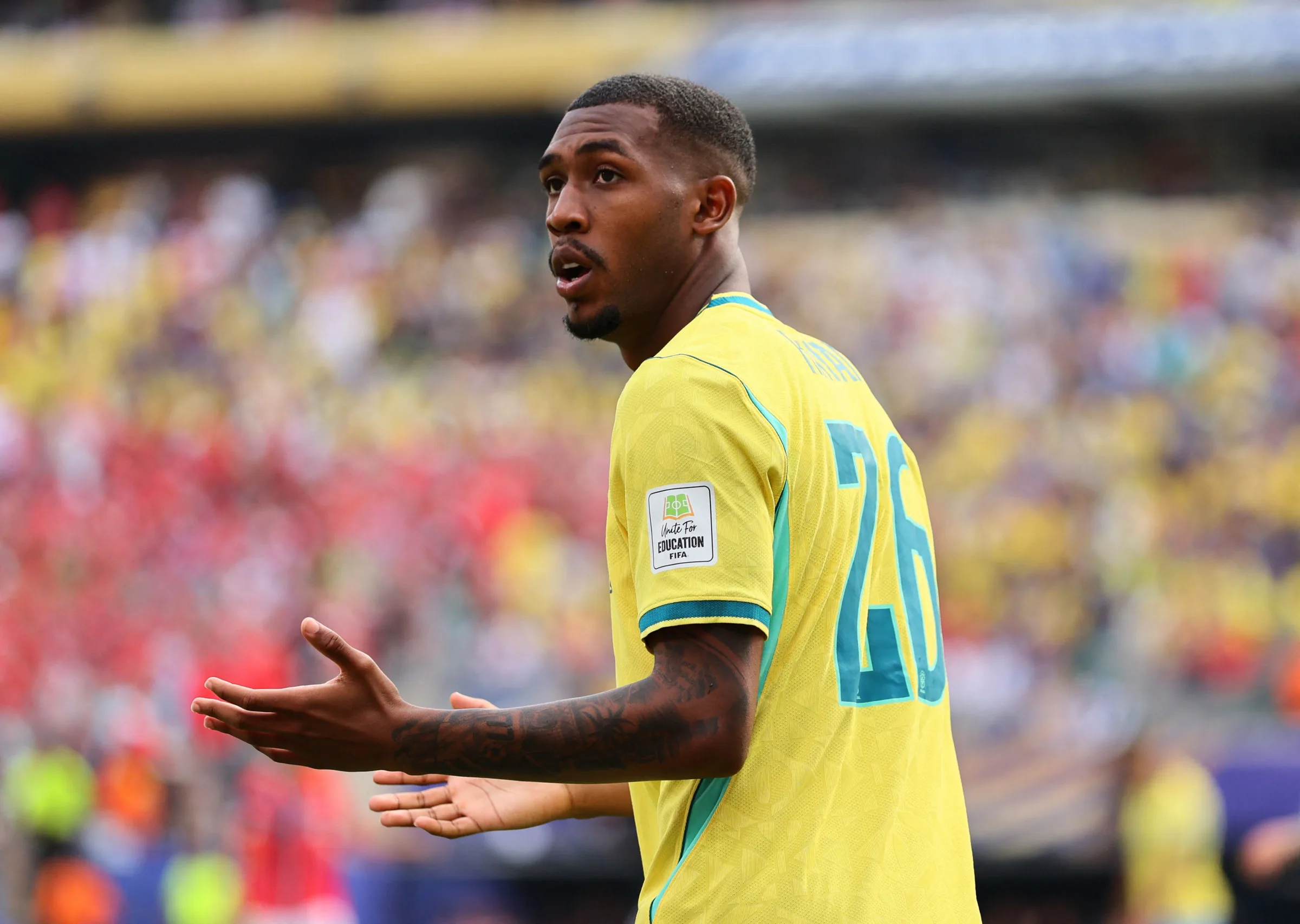 Rayan se pronuncia após queda do Brasil na Copa: "Não é o fim, só mais um capítulo da caminhada"