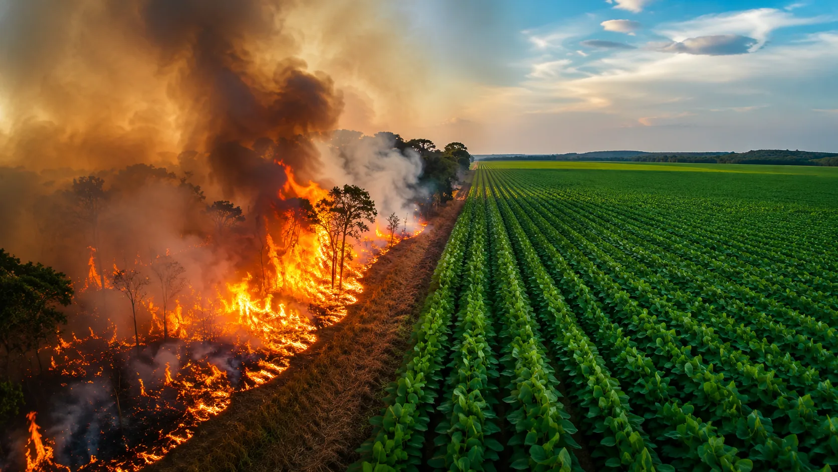 Produtores de soja atuam no combate a incêndios para proteger florestas