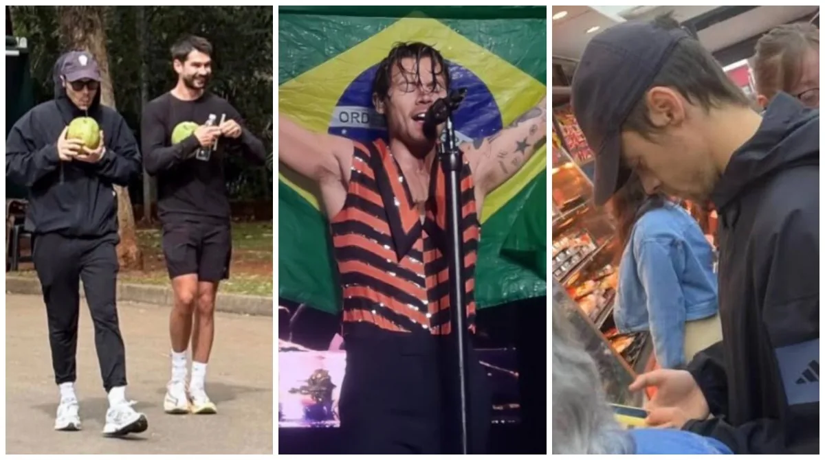 Artistas como Harry Styles e Dua Lipa buscam normalidade em passeios públicos