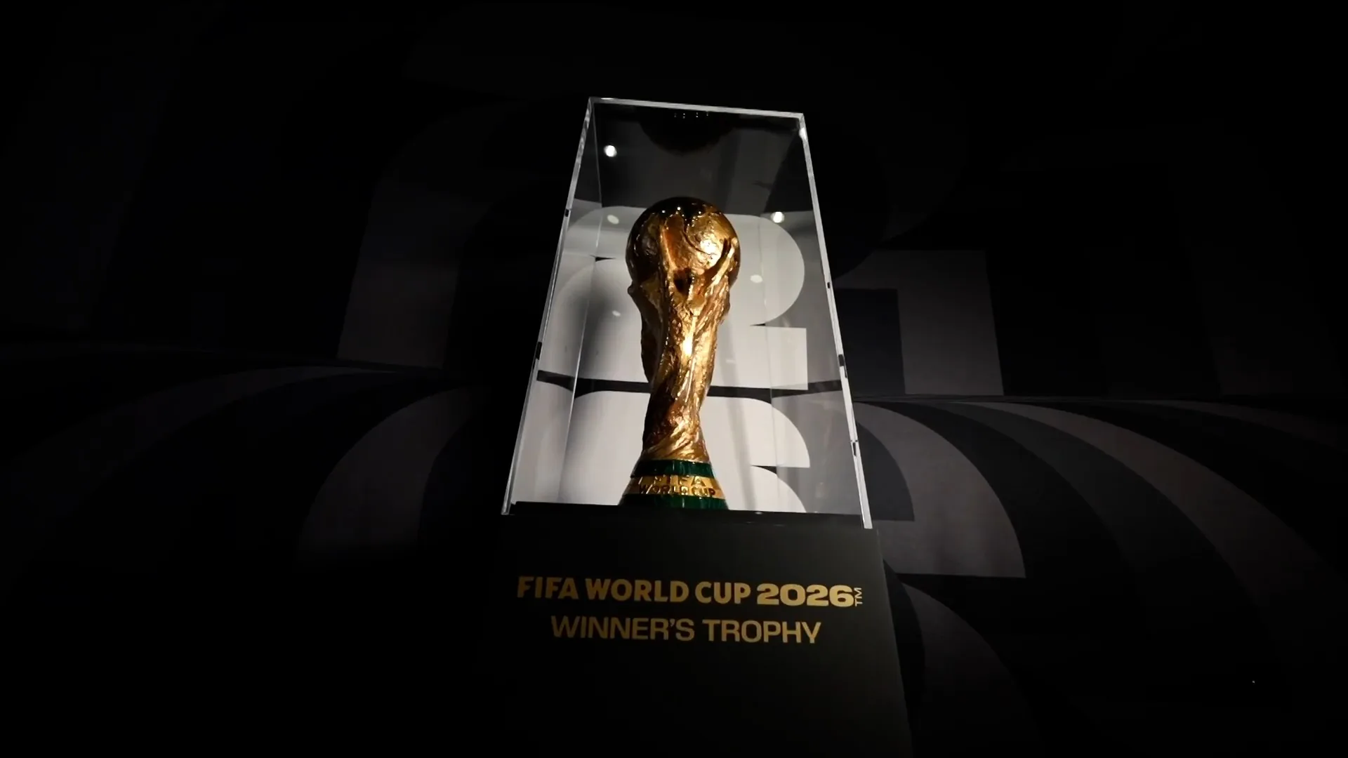 Taça da Copa do Mundo é exibida em Nova Jersey para final entre Argentina e Espanha