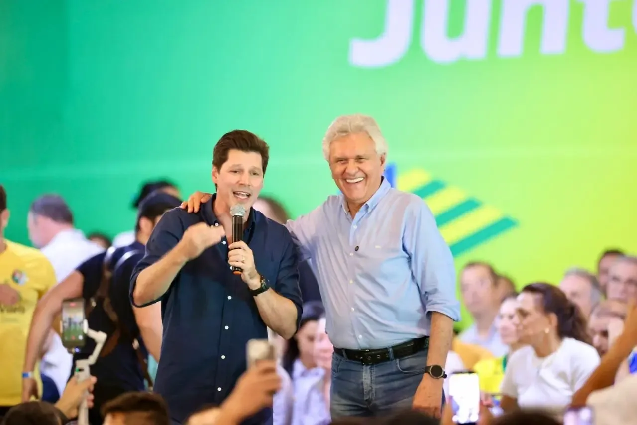 Caiado e Daniel Vilela encerram encontros do Pra Frente Goiás em Trindade
