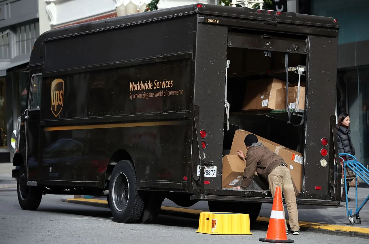 UPS registra alta nas ações após resultados positivos e projeções otimistas