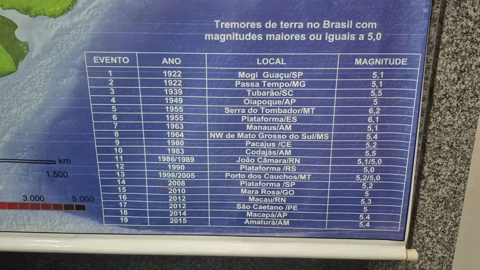 Goiás já registrou mais de 150 terremotos desde 1826