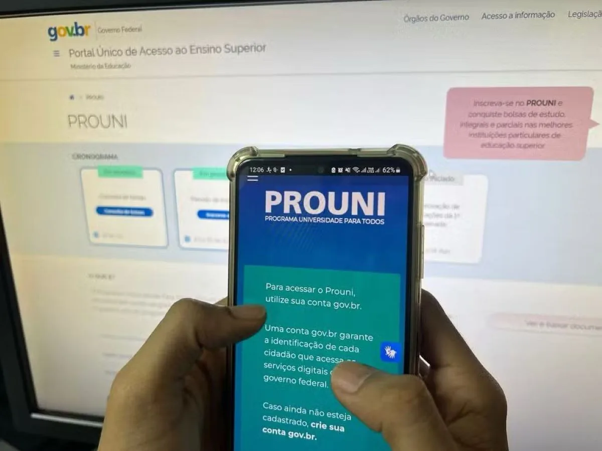 Inscrições para o Prouni do 2º semestre vão até sexta-feira