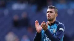 Rodri ficará afastado por 'curto período' após cirurgia nas costas