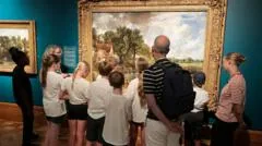A obra 'The Hay Wain' chega a Suffolk pela primeira vez na história