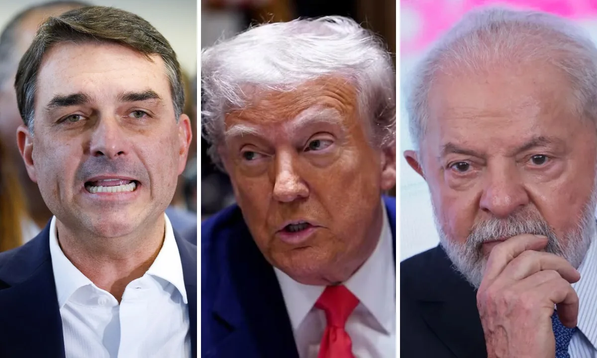 Pesquisa aponta Flávio Bolsonaro como responsável por tarifas dos EUA