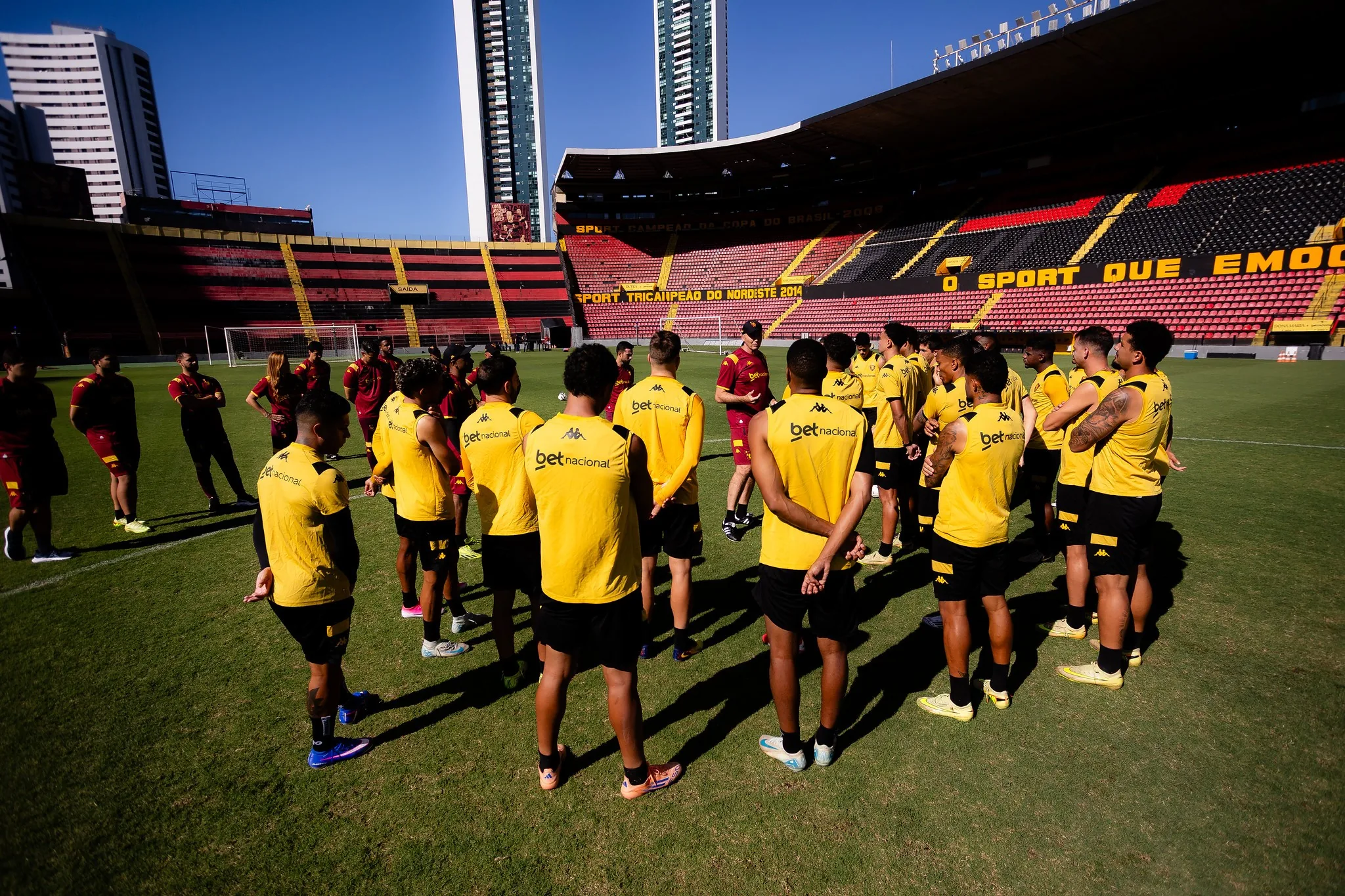 Sport fará treino aberto à torcida antes de duelo contra o Botafogo-SP