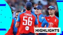 Inglaterra conquista vitória impressionante e India sofre a maior derrota em T20