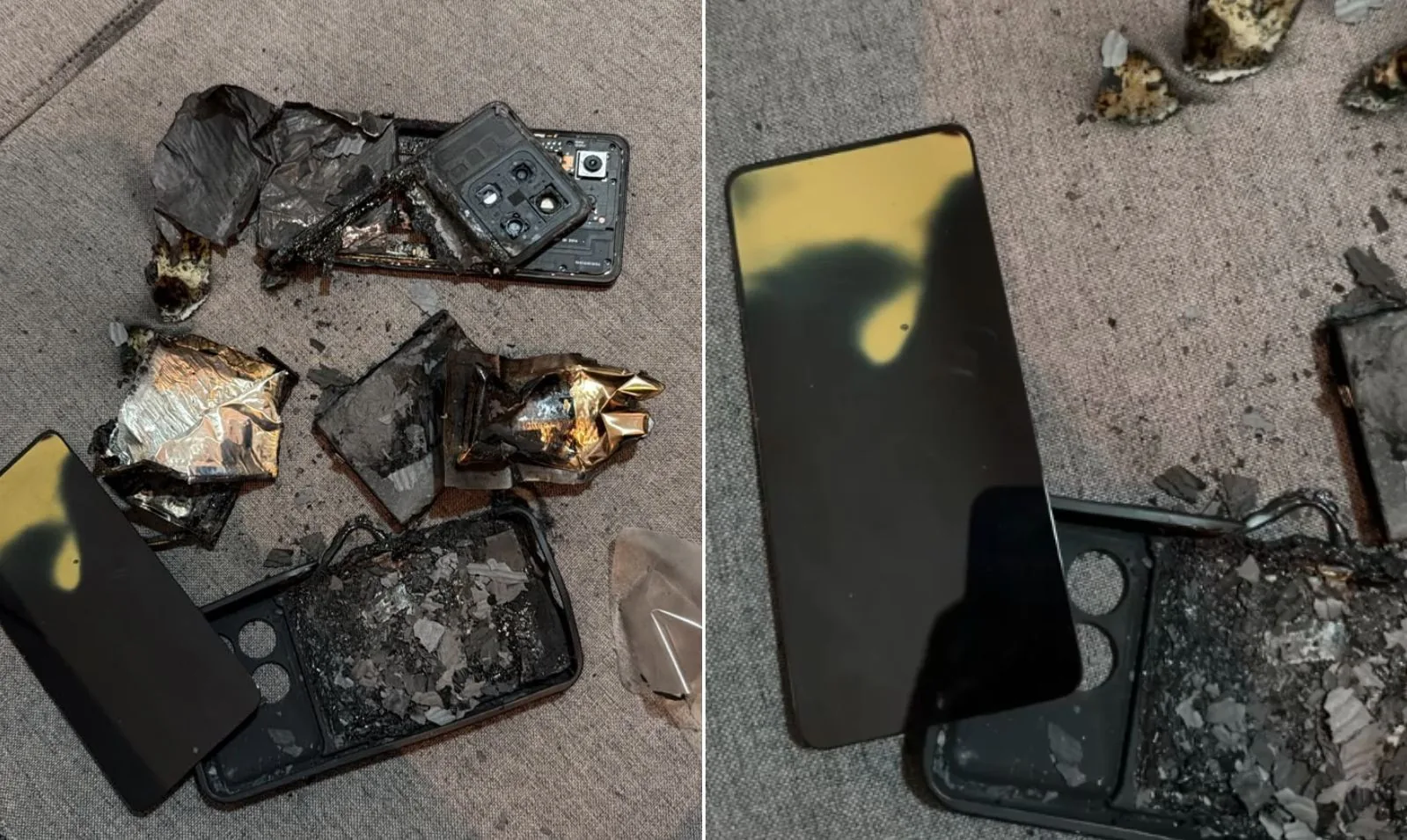 Adolescente se feriu ao tentar evitar explosão de celular em Goiás