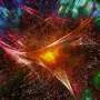 Quantum computer simulates hadronization, reproducing string breaking with 104 qubits