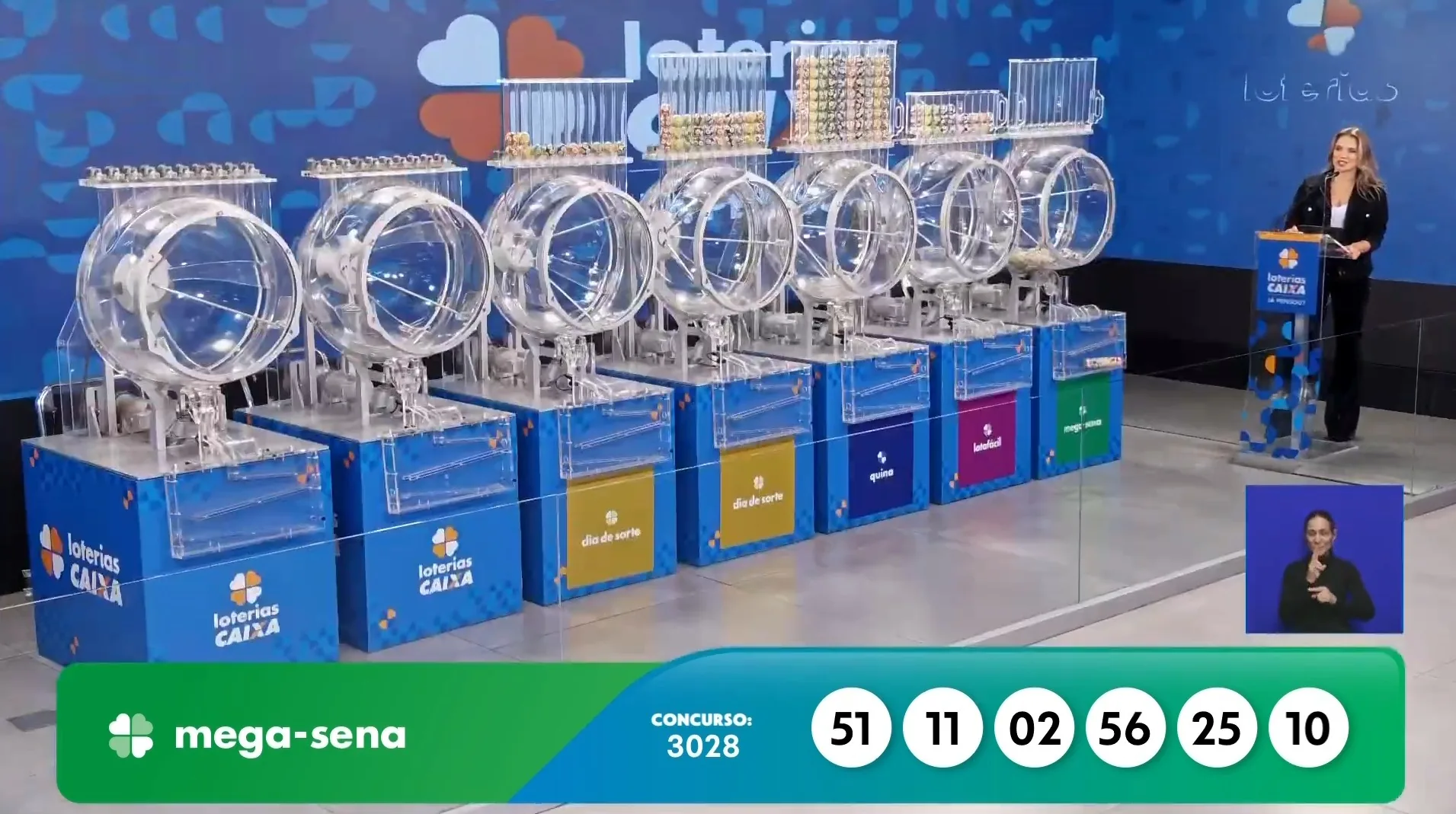Mega-Sena: números do concurso 3028 são divulgados