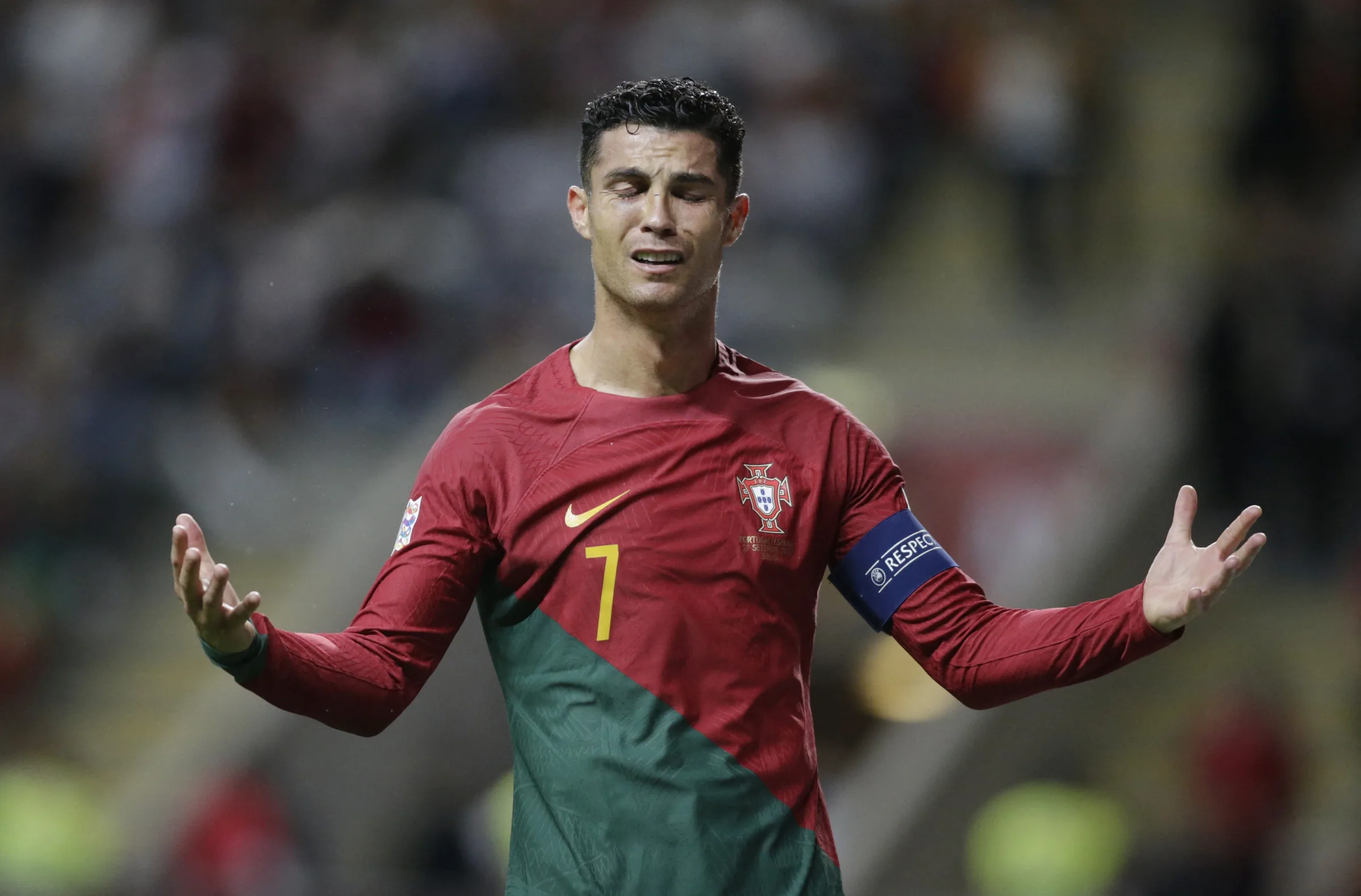 Cristiano Ronaldo e seu retrospecto contra a Espanha