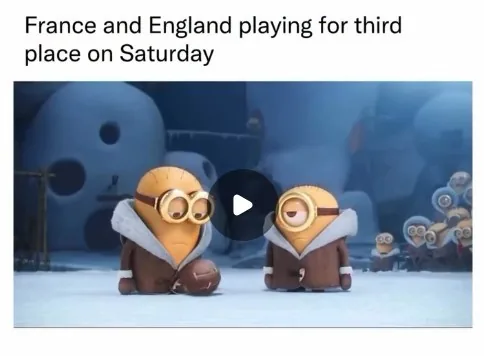 Inglaterra goleia França e provoca avalanche de memes nas redes sociais